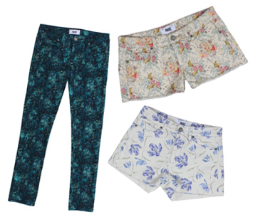 Paige Denim and Liberty London Floral 2012 Collection
