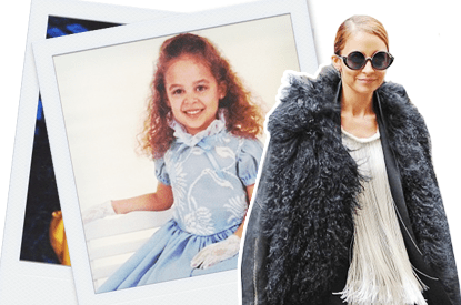 See Old Photos of Nicole Richie as a Kid