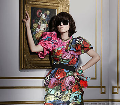 Paris Hilton Debuted A Bob With Bangs In Lanvin Campaign