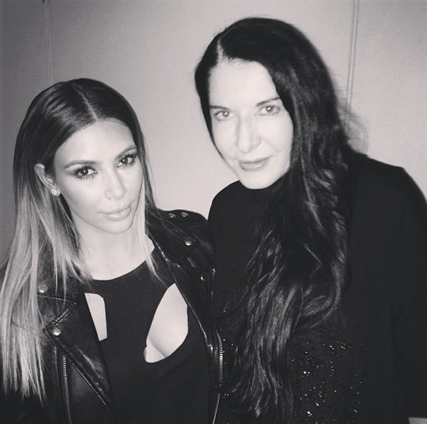 kim kardashian marina abramovic