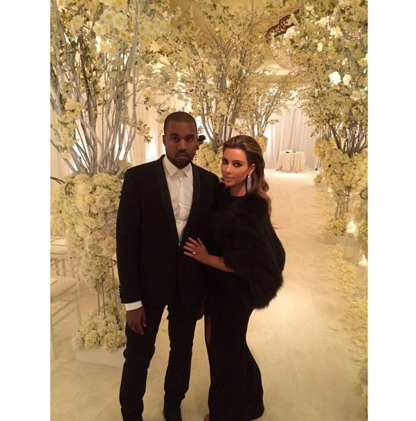kanye west honeymoon