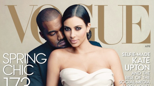 Kim Kardashian and Kanye West Cover Vogue Magazine