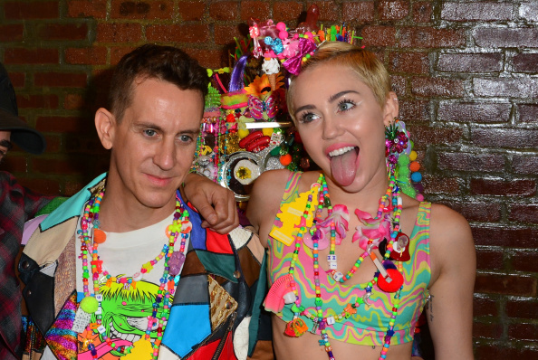 miley cyrus jeremy scott nyfw art