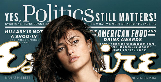 Esquire Names Penelope Cruz Sexiest Woman Alive