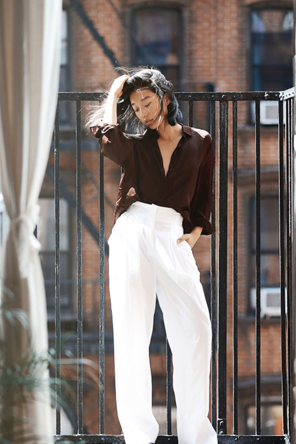 Winter Fashion Tips for Longer Legs: High-waisted Pants