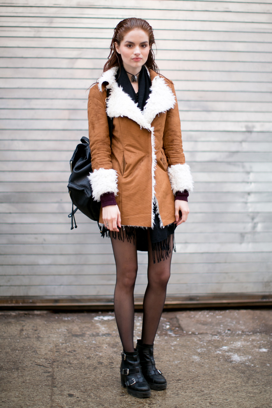 Models in casual clothes.