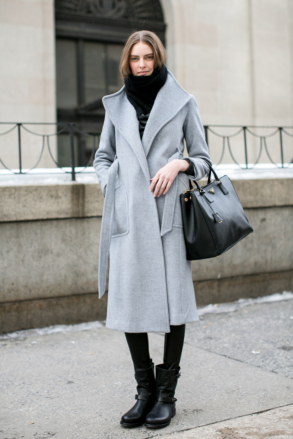 Models in casual clothes.