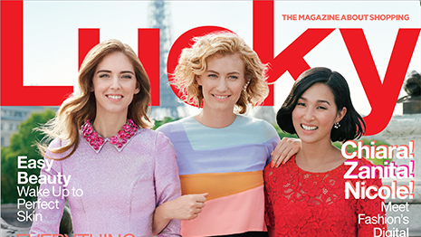 'Lucky' Magazine Puts Three Fashion Bloggers on Its Cover