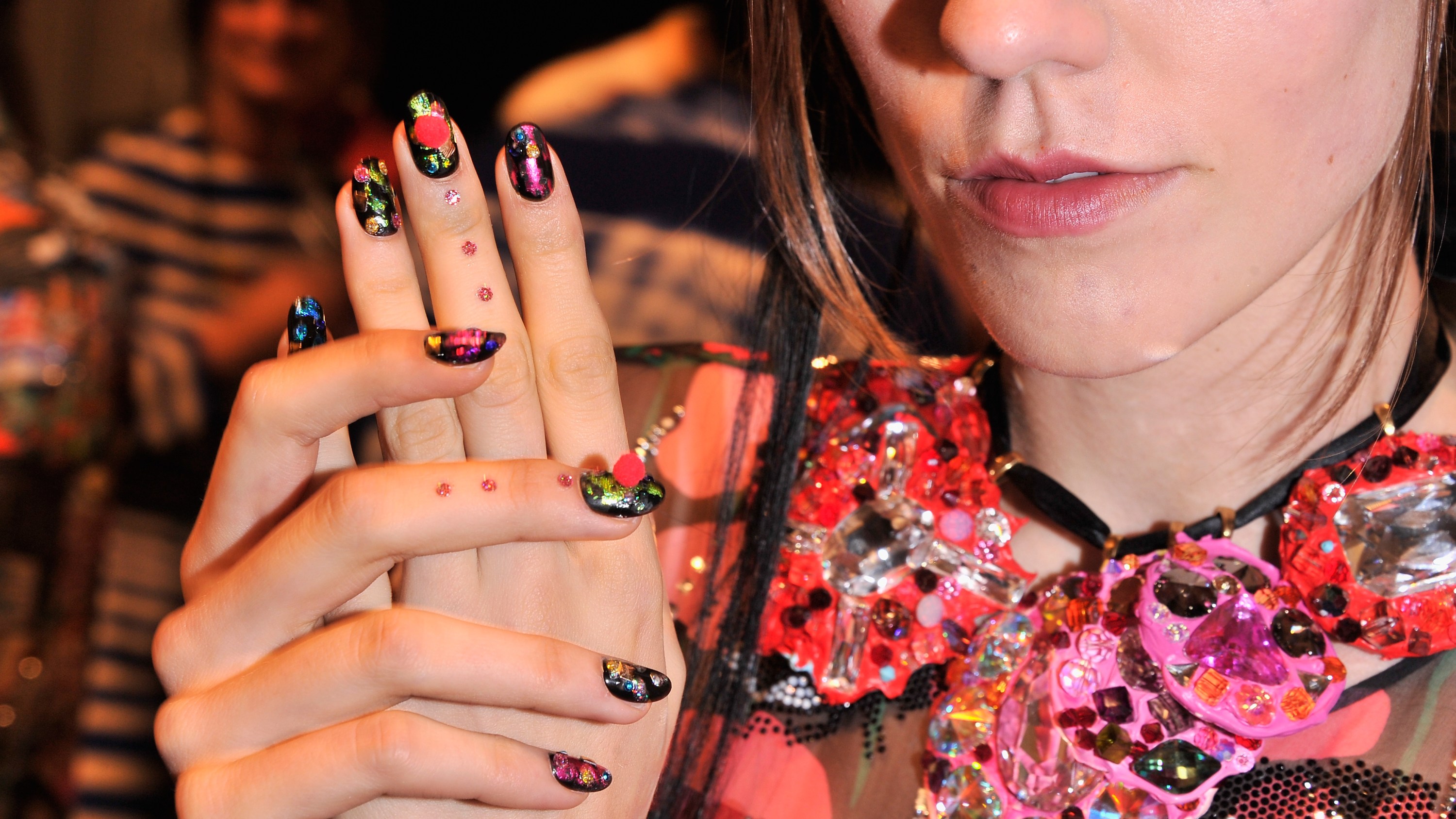 Nail Designs From Libertine New York Fashion Week Spring 2014