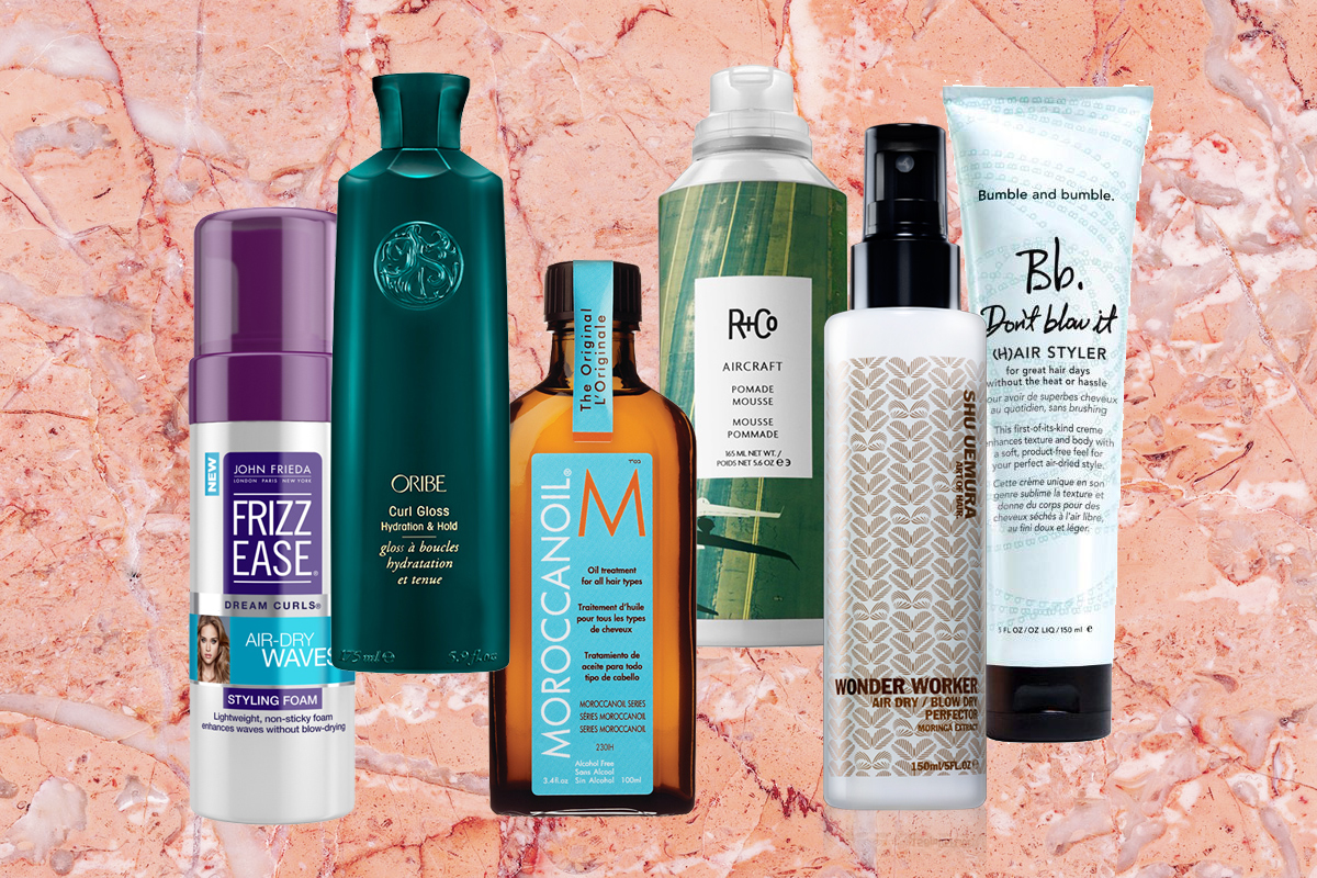 Break Up With Your Blowdryer for These Air-Dry Hair Products