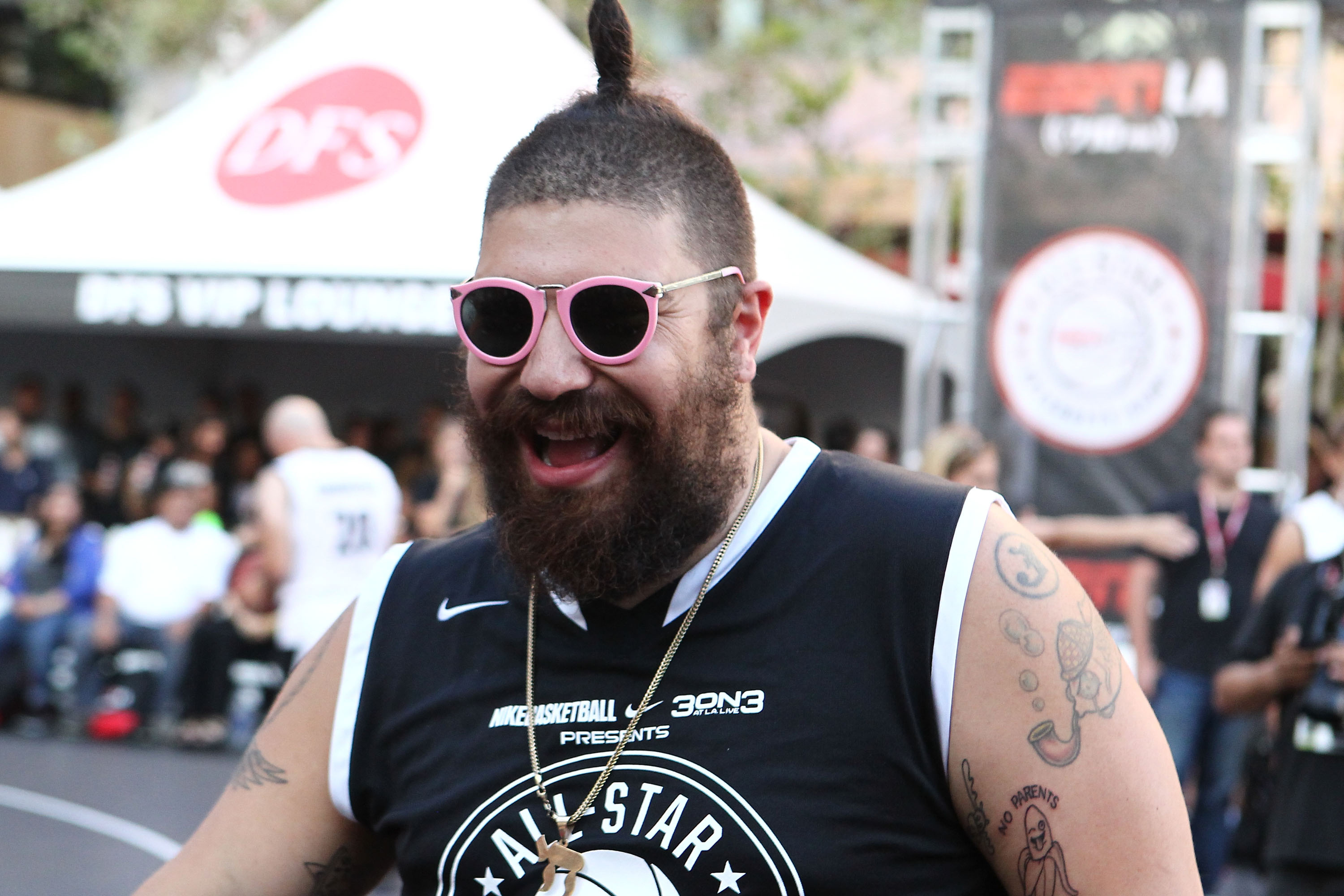 fat jew showing at fashion week 