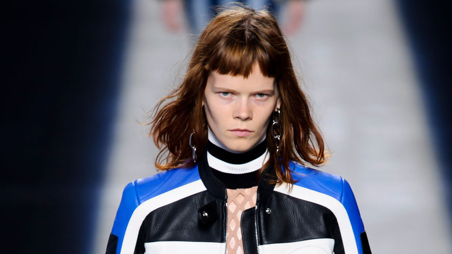 Redhead model at Alex Wang SS 2016
