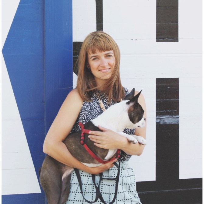 Ellen Dusen and her dog Snips, Photo: Courtesy of Dusen Dusen