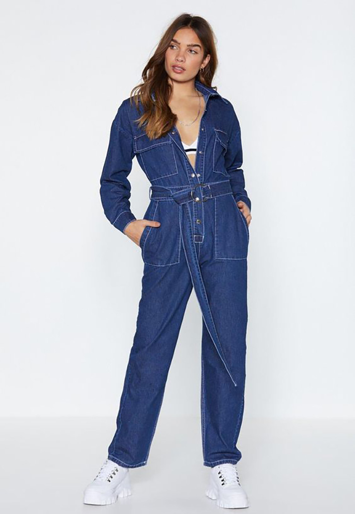STYLECASTER | Denim Jumpsuits Are a Delightful Addition to Any Summer Wardrobe