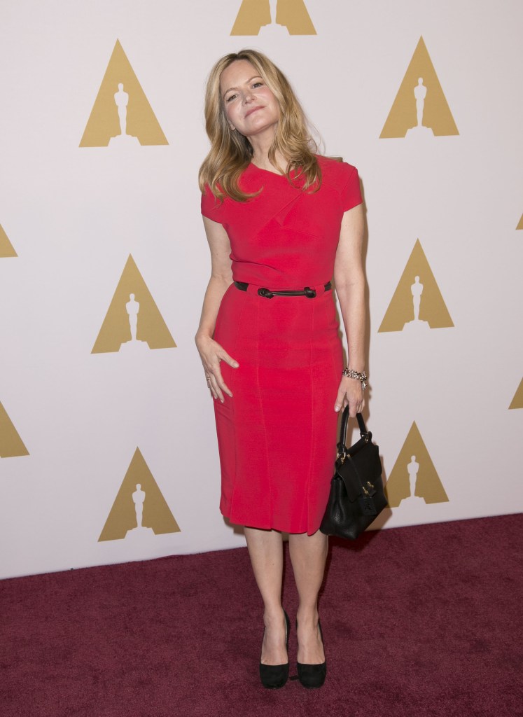 Celebrities attend 88th Oscars NOMINESS LUNCHEON in the Grand Ballroom at the Beverly Hilton. Featuring: Jennifer Jason Leigh Where: Los Angeles, California, United States When: 08 Feb 2016 Credit: Brian To/WENN.com