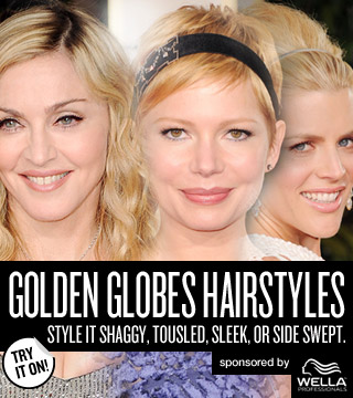 Easy Tricks Create Golden Globes Hairstyles!