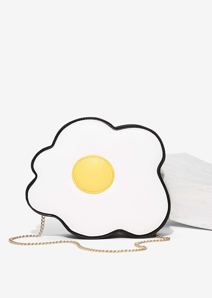 Nila Anthony Eggs Boyfriend Crossbody Bag, $23.04 (was $48.00); at Nasty Gal