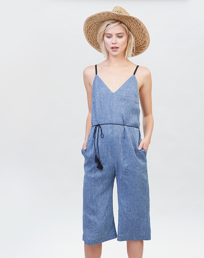 Hardy Jumpsuit, $198; at YSTR