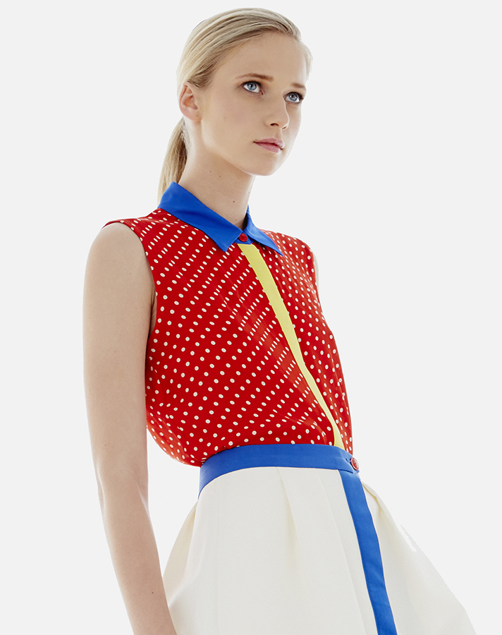 The Trevor Blouse, $197.50 (was $395); at Novis