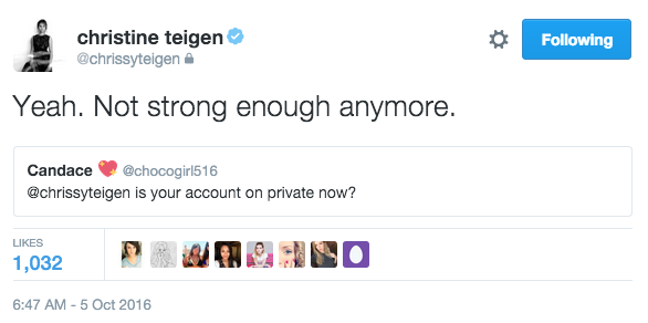 Twitter / Chrissy Teigen