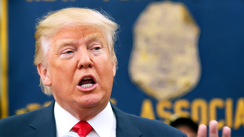 9 Pictures of Donald Trump's Hair Messed Up and Crazy