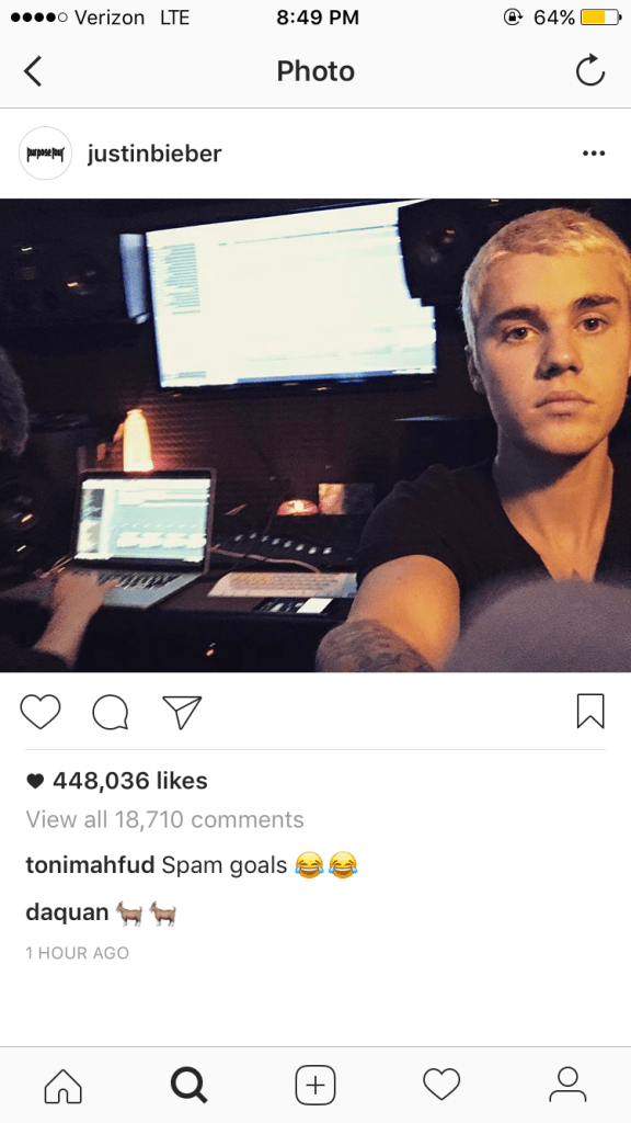 Photo: Instagram / @justinbieber