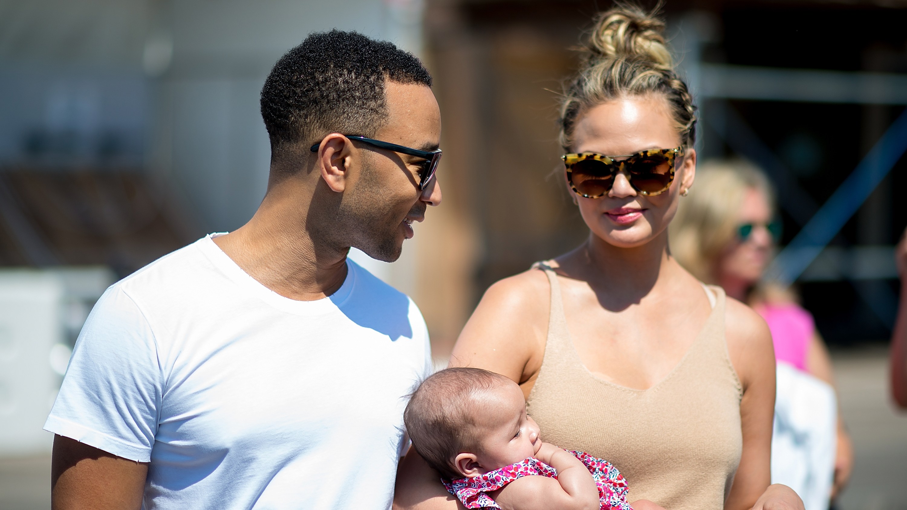 John Legend's Daughter, Luna, Says Her First Word