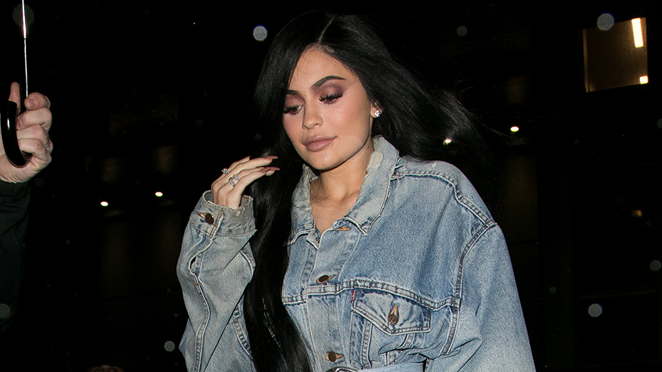 Kylie Jenner Style: Kylie wears a belted denim outfit as she steps out in New York City.