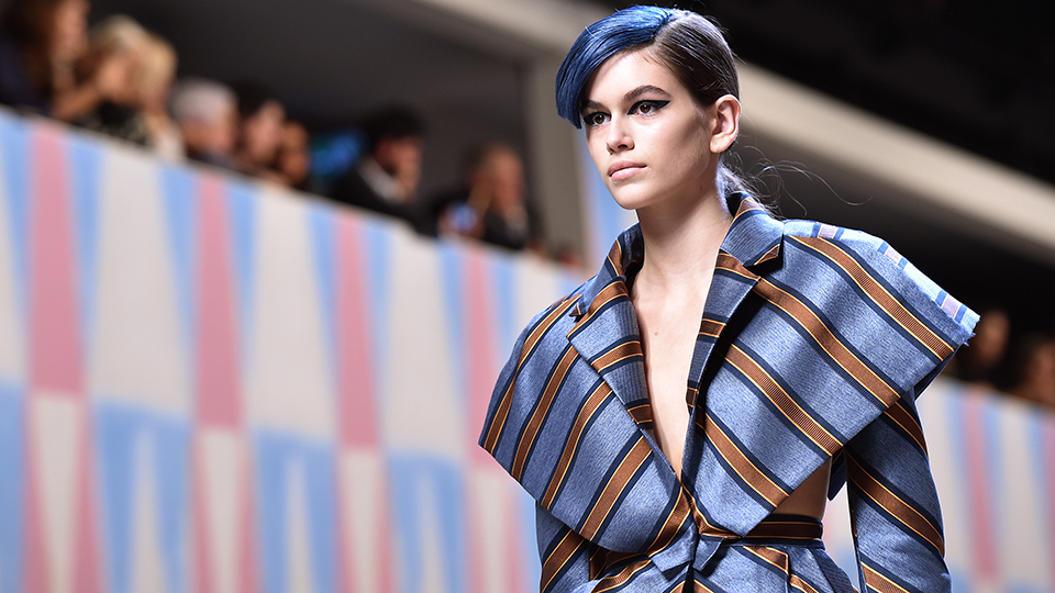 Kaia Gerber London Fashion Week Fendi