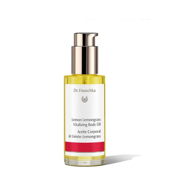 STYLECASTER | Mistletoe Beauty Products | Dr. Hauschka Lemon Lemongrass Vitalizing Body Oil