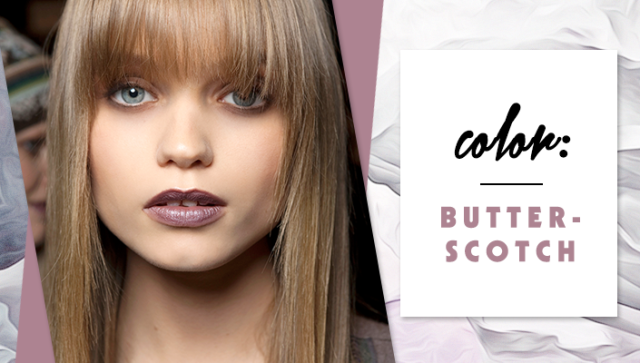 STYLECASTER | Simple Hair Color Chart for Every Shade | Butterscotch