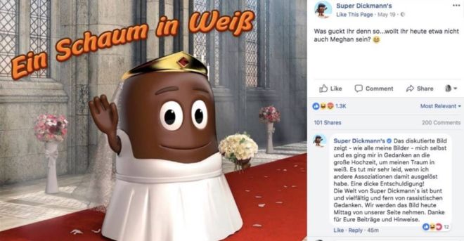 Meghan Markle Racist Chocolate Ad