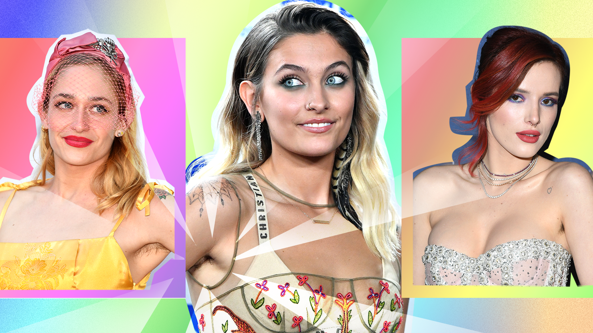 Celebrities with Body Hair