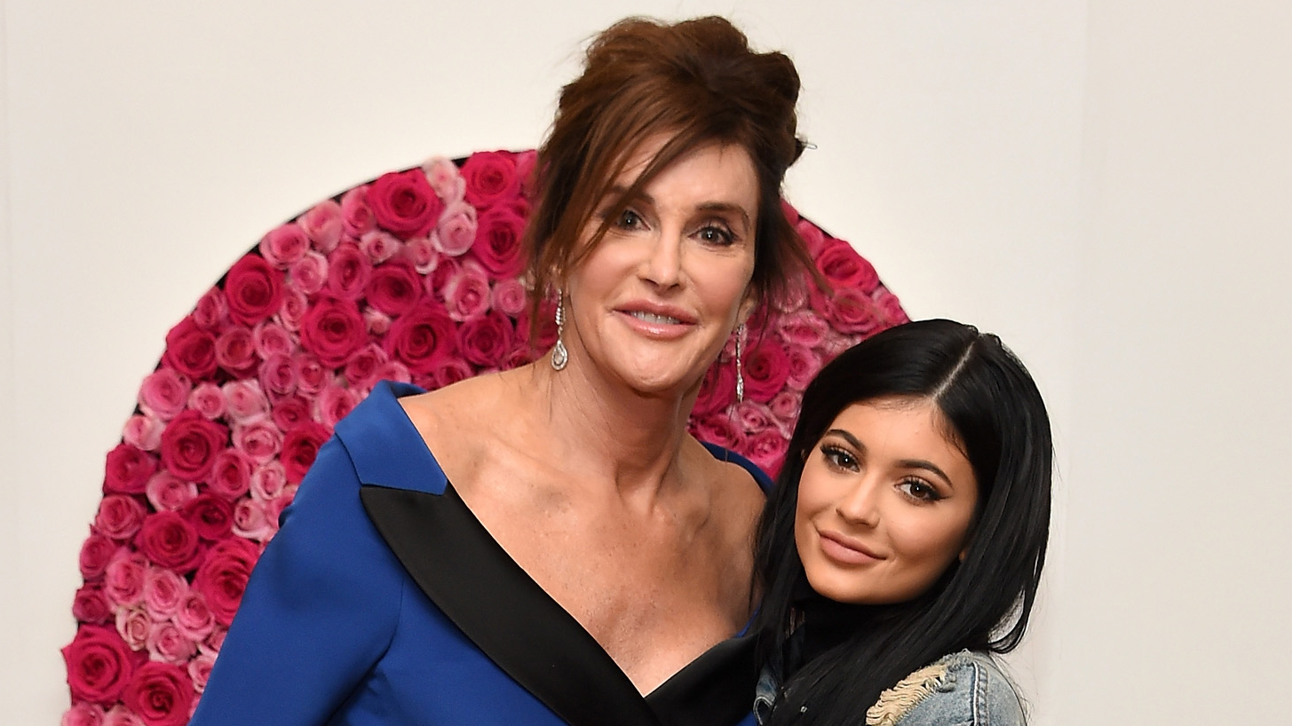 Kylie and Caitlyn Jenner