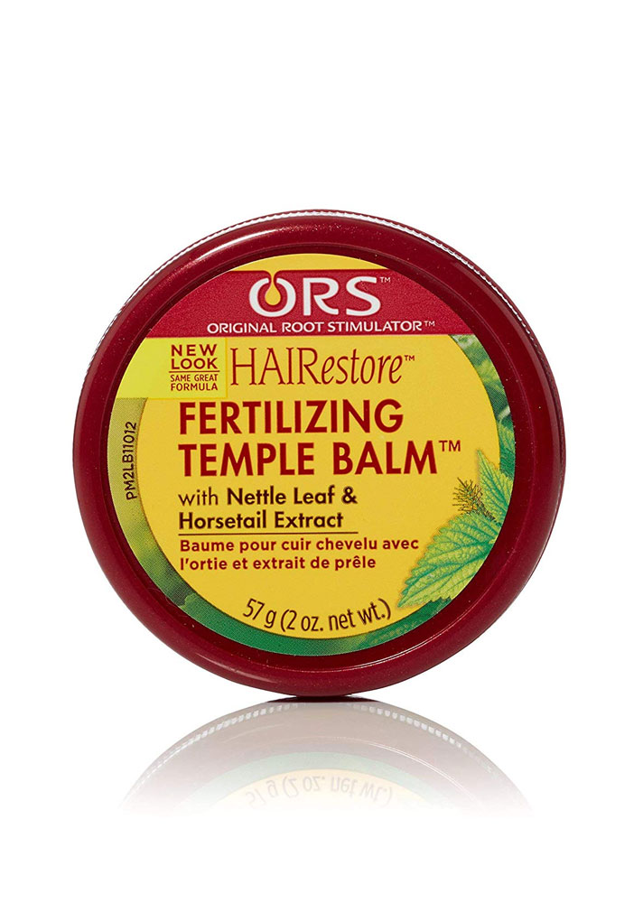 STYLECASTER | Hairline Products That Aren't Edge Control | ORS Fertilizing Temple Balm