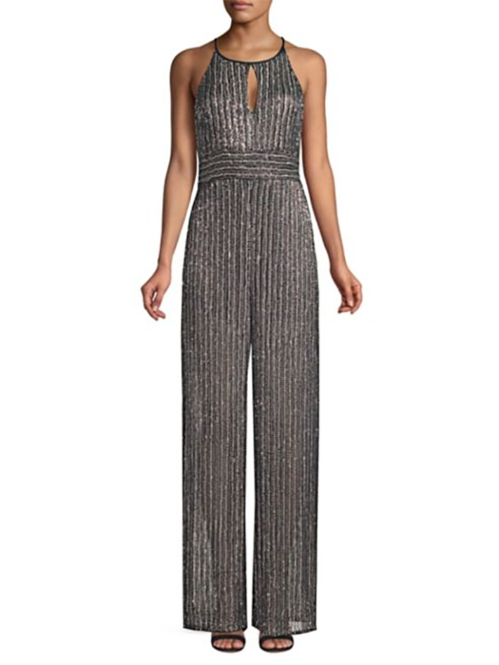 STYLECASTER | Sequin Jumpsuits Are the Trendiest (and Comfiest) Way to Dress Up This Holiday Season