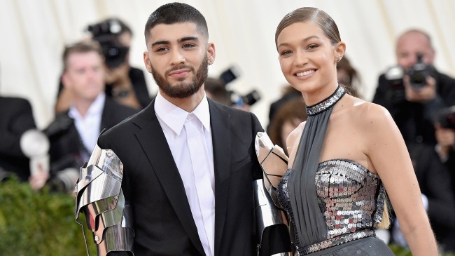 Gigi Haid and Zayn Malik