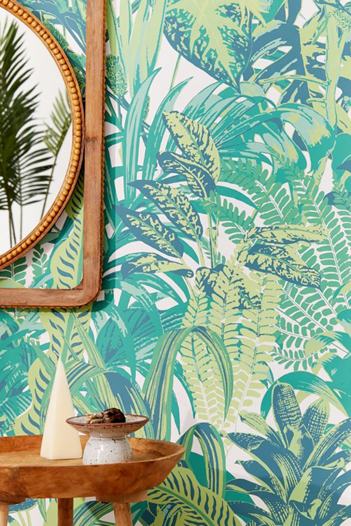 STYLECASTER | 2019 Wants You to Fill Your Home with Bold Print Wallpaper
