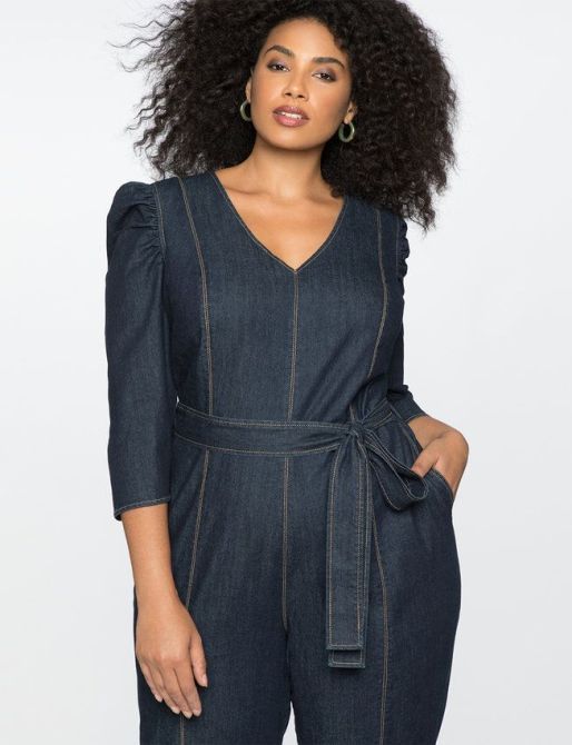 STYLECASTER | Plus-Size Winter Jumpsuits