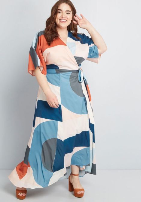 STYLECASTER | Plus-Size Winter Maxi Dress to Shop
