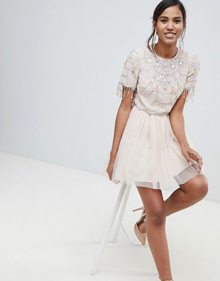 STYLECASTER | Champagne Bridesmaid Dresses Are Never a Bad Idea