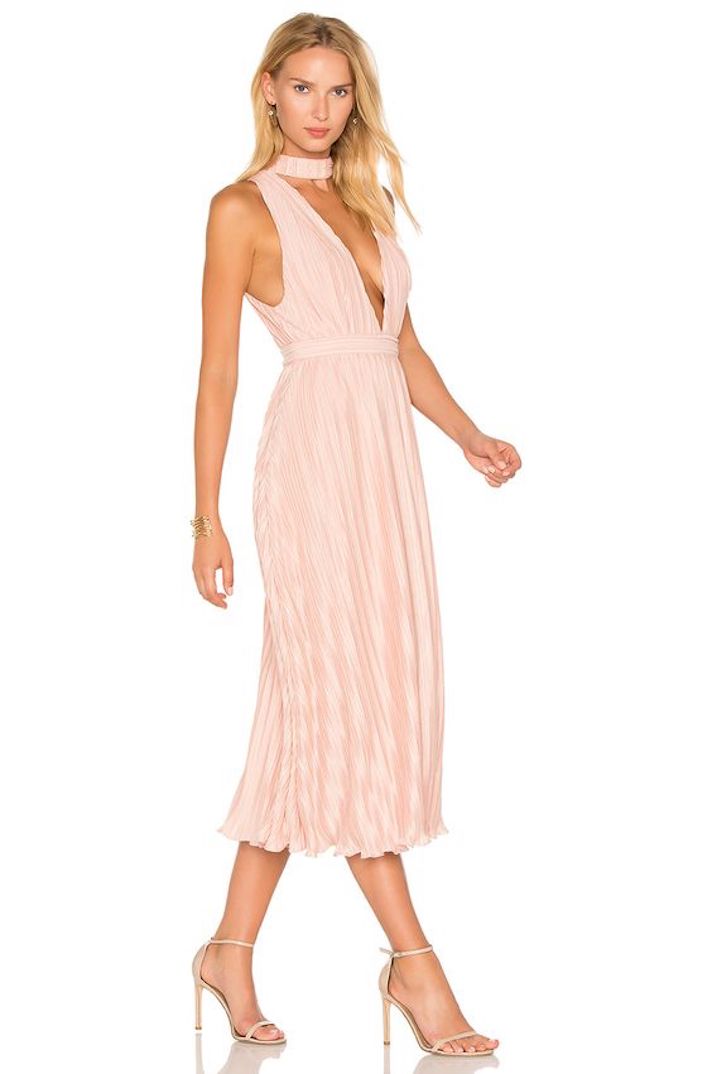 STYLECASTER | Chic Pink Bridesmaid Dresses in Every Possible Shade