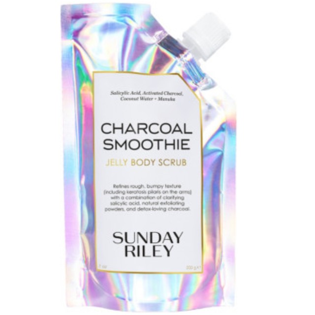 SUNDAY RILEY Charcoal Smoothie Jelly Body Scrub