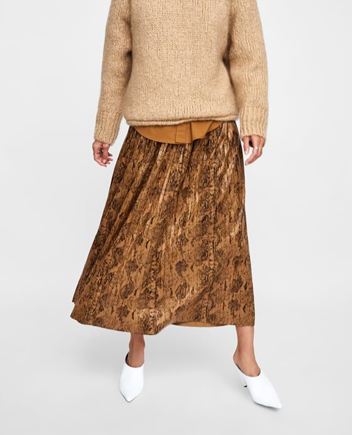STYLECASTER | Chic Winter Skirts to Cozy Up in, ASAP