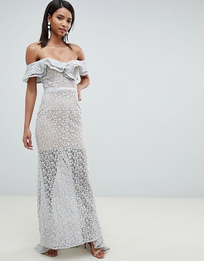 STYLECASTER | Gray Is a Seriously Underrated Bridesmaid Dress Color