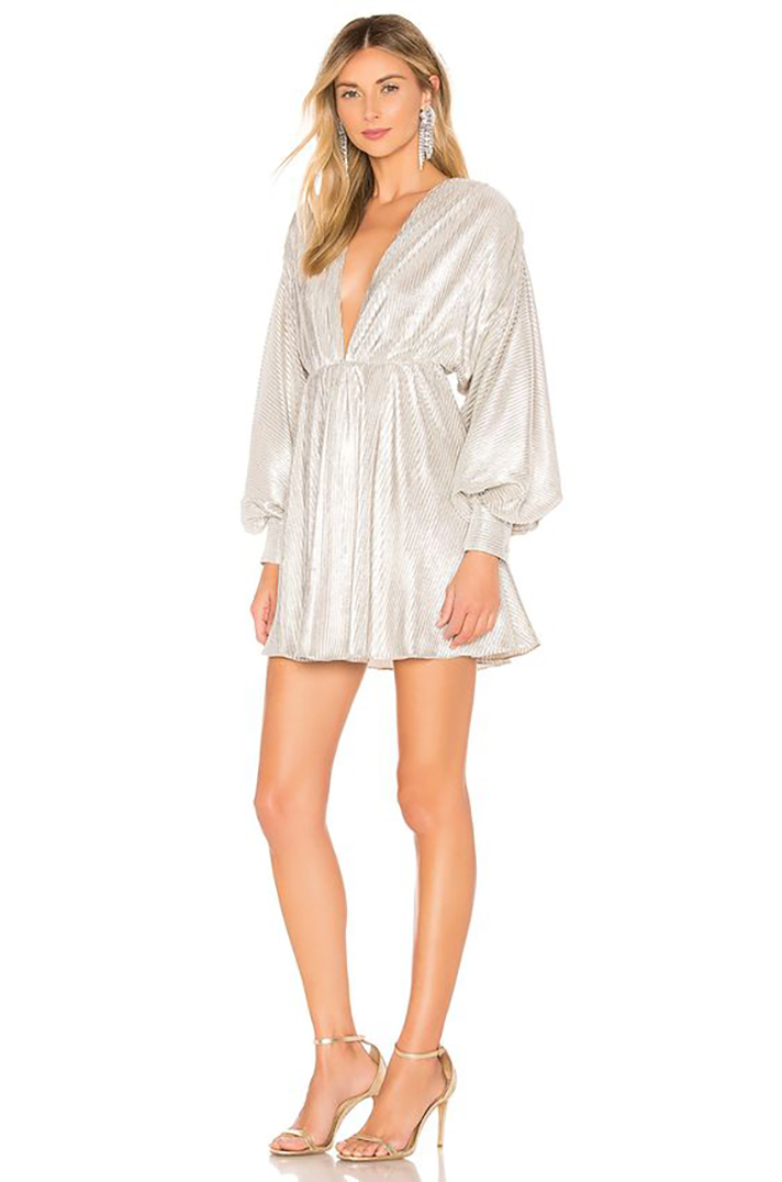 STYLECASTER | Silver Bridesmaid Dresses That Are Equal Parts Shimmery and Sleek