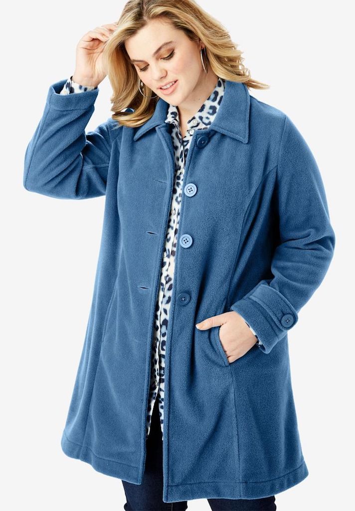 STYLECASTER | Plus Size Spring Coats