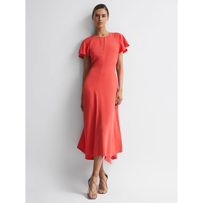 Reiss Cap Sleeve Dress