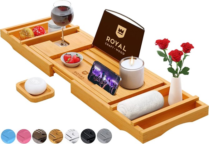 Royal Craft Wood Luxury Bathtub Cabby Tray Amazon