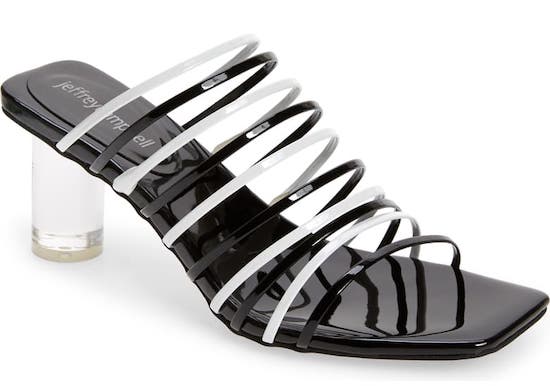 Jeffrey Campbell Black and White Heels